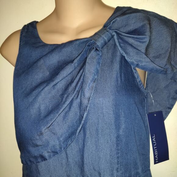 Habitual Kid BLUE JUMPSUIT Overalls GIRLS 14 Denim Look Lyocell NWT NEW was $64 - Picture 5 of 16